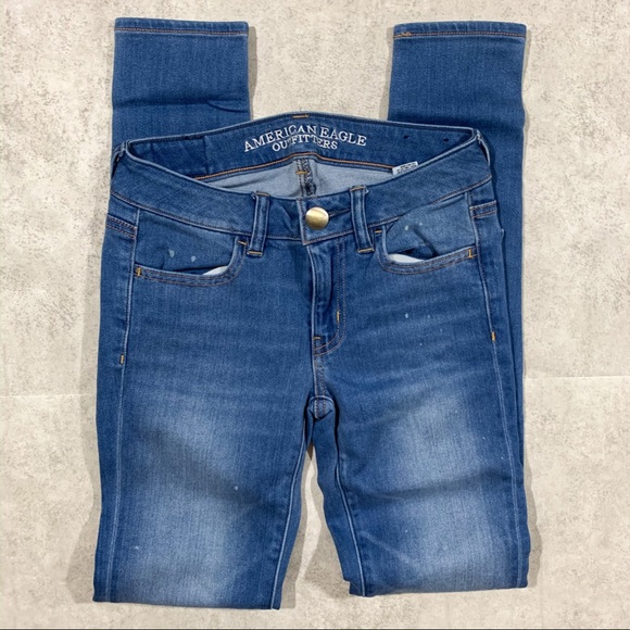 American Eagle Outfitters Denim - AE Super Soft Distressed Jegging